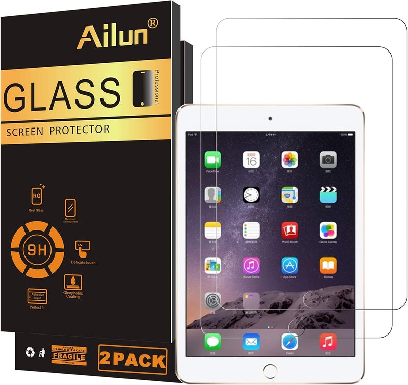 Ailun Screen Protector for iPad (9.7-Inch,2018/2017 Model,6th/5th Generation),iPad Air 1,iPad Air 2,iPad Pro 9.7-Inch 2016,Tempered Glass Film,Apple Pencil Compatible,Case Friendly - Image 1